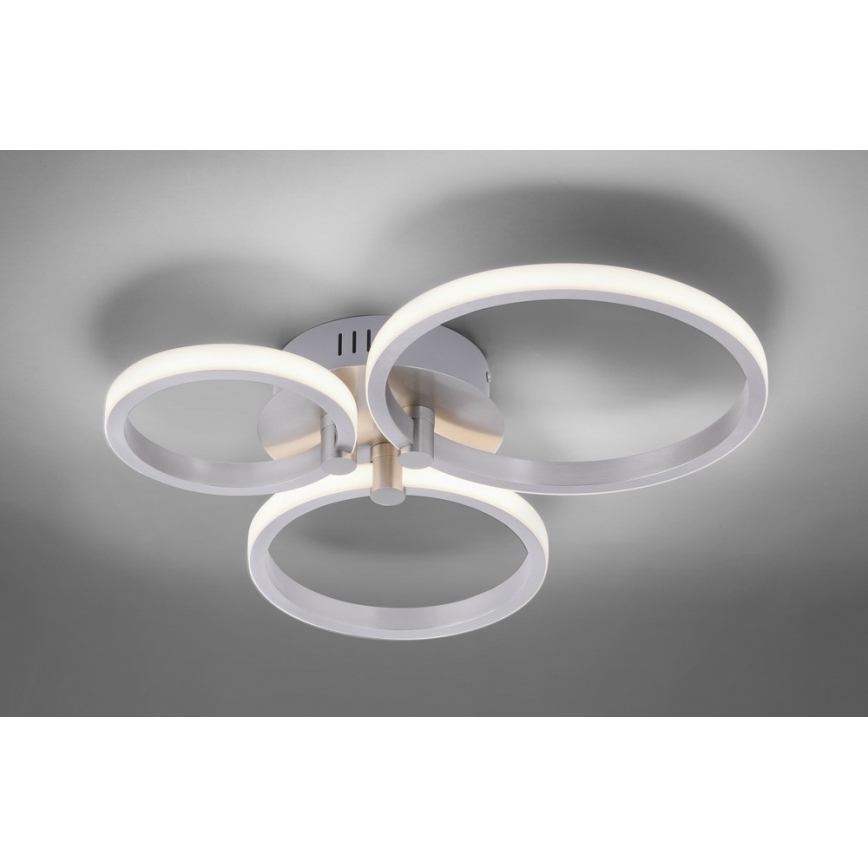 Leuchten Direkt - LED Nadgradni luster JOHANNA 1xLED/4,5W/230V+1xLED/6W+1xLED/7,5