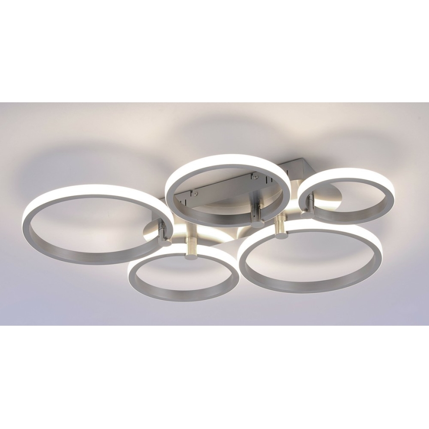 Leuchten Direkt 12112-55 - LED Nadgradni luster JOHANNA 2xLED/11,5W/230V+2xLED/9W+1xLED/7W