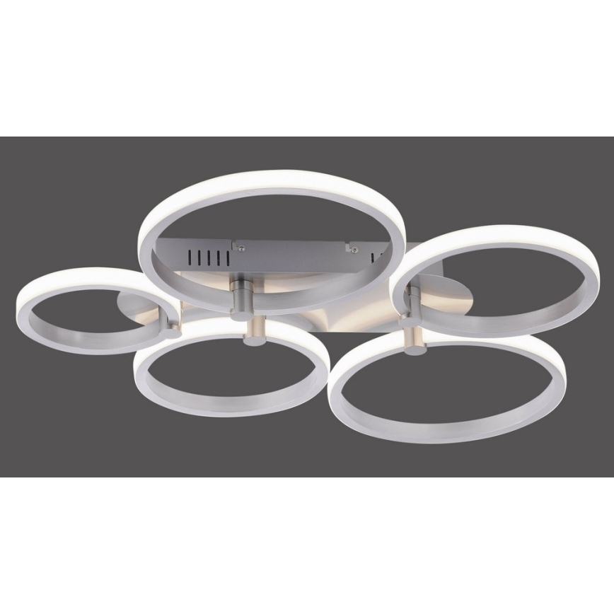 Leuchten Direkt 12112-55 - LED nadgradna stropna svjetiljka JOHANNA 2xLED/11,5W/230V+2xLED/9W+LED/7W