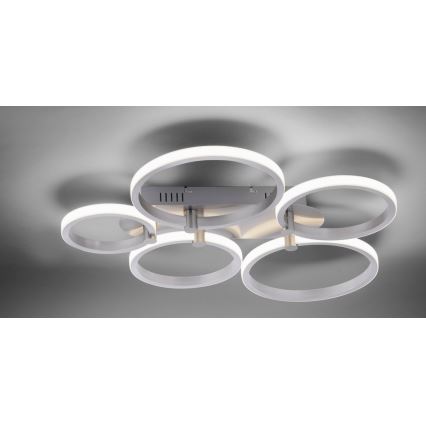 Leuchten Direkt 12112-55 - LED nadgradna stropna svjetiljka JOHANNA 2xLED/11,5W/230V+2xLED/9W+LED/7W