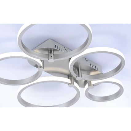 Leuchten Direkt 12112-55 - LED nadgradna stropna svjetiljka JOHANNA 2xLED/11,5W/230V+2xLED/9W+LED/7W