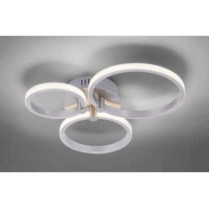 Leuchten Direkt 12110-55 - LED stropni luster JOHANNA LED/4,5W/230V+LED/6W+LED/7,5W