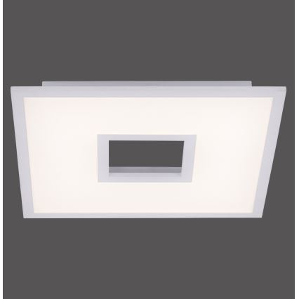 Leuchten Direkt 11645-16 - LED RGB Prigušiva stropna svjetiljka RECESS LED/22,5W/230V + LED/5W + daljinski upravljač