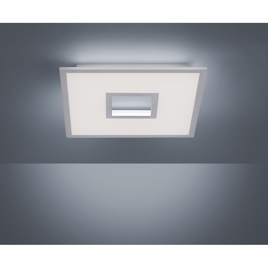 Leuchten Direkt 11645-16 - LED RGB Prigušiva stropna svjetiljka RECESS LED/22,5W/230V + LED/5W + daljinski upravljač