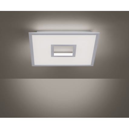 Leuchten Direkt 11645-16 - LED RGB Prigušiva stropna svjetiljka RECESS LED/22,5W/230V + LED/5W + daljinski upravljač