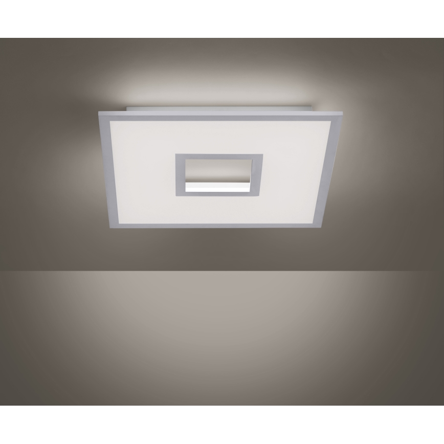 Leuchten Direkt 11645-16 - LED RGB Prigušiva stropna svjetiljka RECESS LED/22,5W/230V + LED/5W + daljinski upravljač