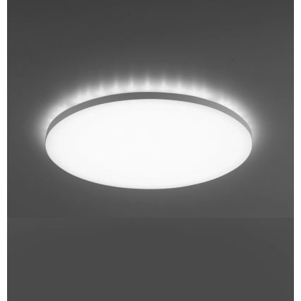 Leuchten Direkt 15602-16 - LED RGBW Prigušiva stropna svjetiljka GUSTAV LED/20,3W/230V + LED/1,8W 2700-5000K + daljinski upravljač