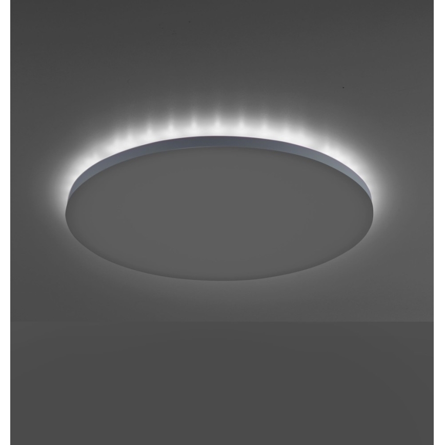 Leuchten Direkt 15602-16 - LED RGBW Prigušiva stropna svjetiljka GUSTAV LED/20,3W/230V + LED/1,8W 2700-5000K + daljinski upravljač