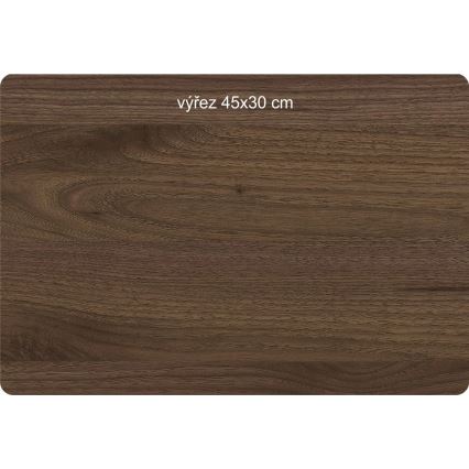 Li-Go 23607/O - LED stolna dekoracija s prigušivanjem LED/12W/230V 20x22 cm orah/Jin Jang