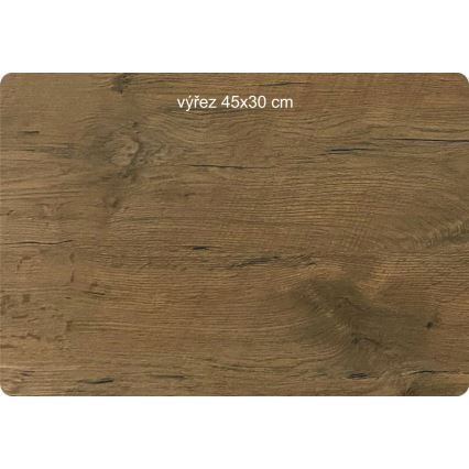 Li-Go 5499/DUB2 - Zidni sat 1xAA 40x40 cm hrast