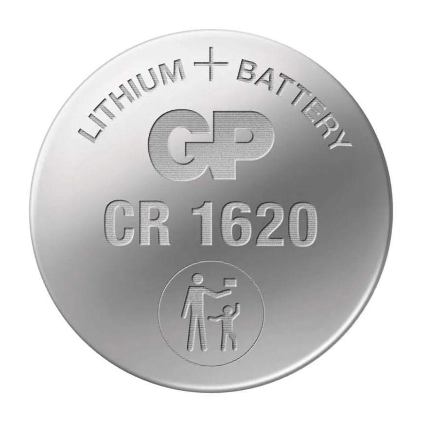 Litijska gumbasta baterija CR1620 GP LITHIUM 3V/75 mAh