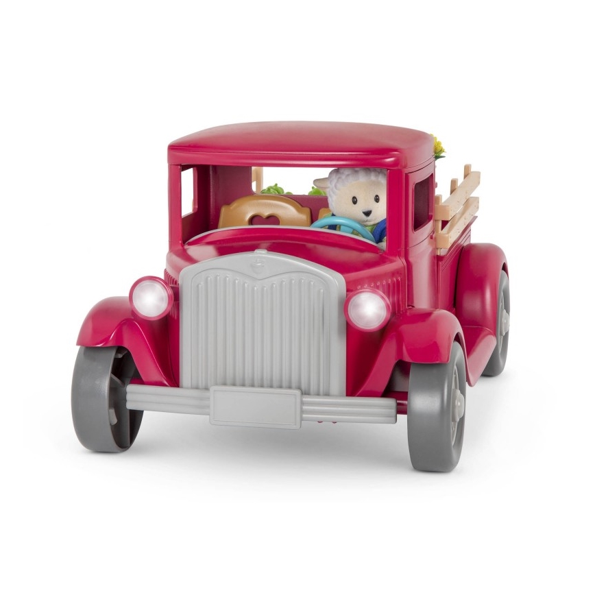 Li'l Woodzeez - Igraći set farmaški pick-up s štandom 3xAAA
