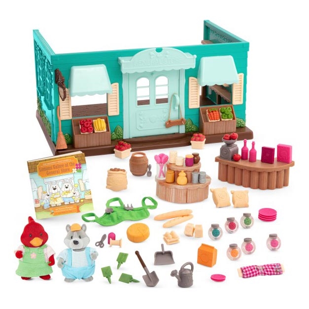 Li'l Woodzeez - Igračka set trgovina mješovitom robom