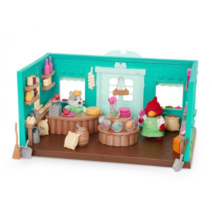 Li'l Woodzeez - Igračka set trgovina mješovitom robom