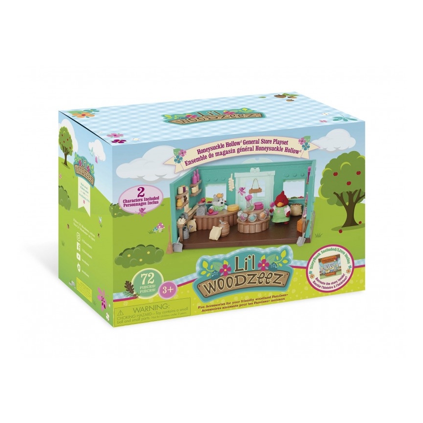 Li'l Woodzeez - Igračka set trgovina mješovitom robom