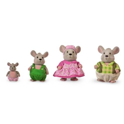 Li'l Woodzeez - Set figurica HANDYDANDY mišja obitelj