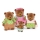 Li'l Woodzeez - Set figurica HEALTHNUGGLE obitelj medvjeda