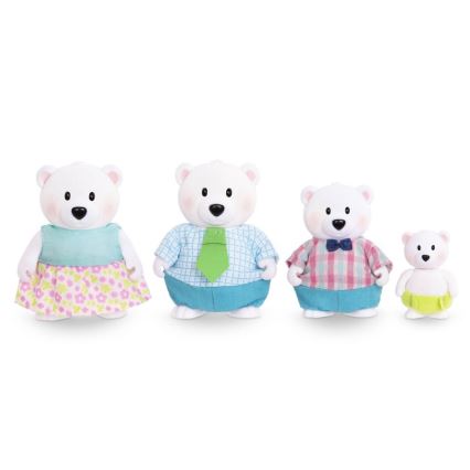 Li'l Woodzeez - Set figurica VAN NORTH obitelj polarnih medvjeda