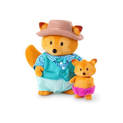 Li'l Woodzeez - Set likova obitelj lisica TIPPYTAIL