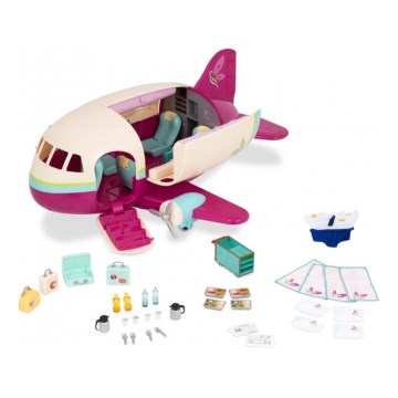 Li'l Woodzeez - Set za igru avion s dodacima