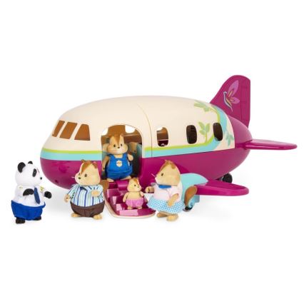 Li'l Woodzeez - Set za igru avion s dodacima