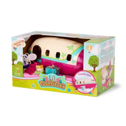 Li'l Woodzeez - Set za igru avion s dodacima