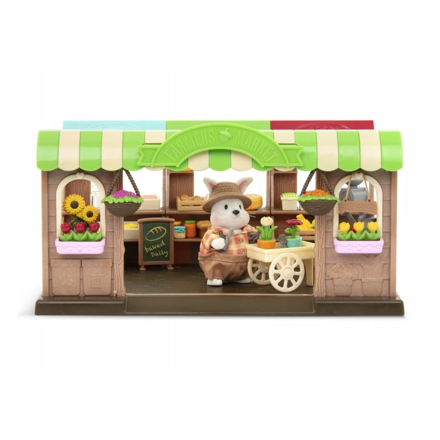 Li'l Woodzeez - Set za igru farmerska trgovina