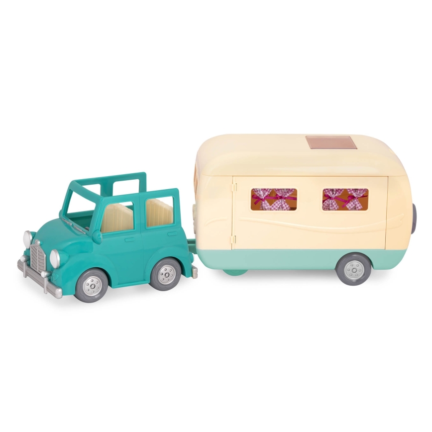 Li'l Woodzeez - Set za igru HAPPY CAMPER kampiranje