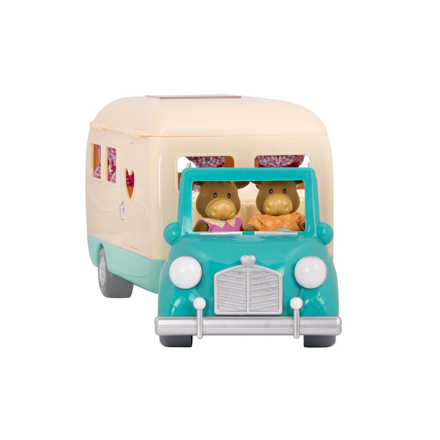 Li'l Woodzeez - Set za igru HAPPY CAMPER kampiranje