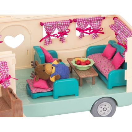 Li'l Woodzeez - Set za igru HAPPY CAMPER kampiranje