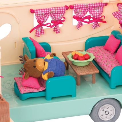 Li'l Woodzeez - Set za igru HAPPY CAMPER kampiranje