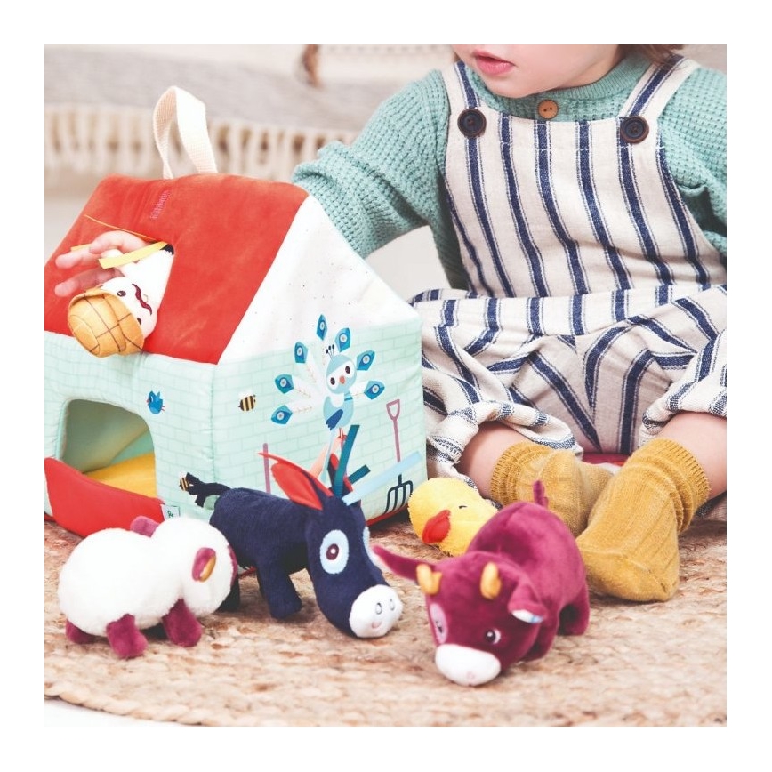 Lilliputiens - Plišani set Moja prva farma