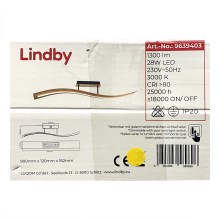 Lindby - LED Prigušivi nadgradni luster LARISA LED/28W/230V