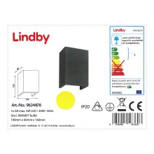 Lindby - LED Zidna svjetiljka ALBIN 1xG9/3W/230V