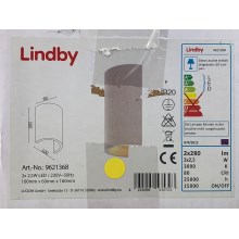 Lindby - LED Zidna svjetiljka JENKE 2xLED/2,5W/230V gips