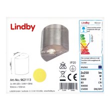 Lindby - LED Zidna svjetiljka LAREEN 2xLED/3W/230V