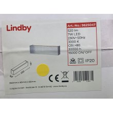 Lindby - LED Zidna svjetiljka RANIK LED/7W/230V