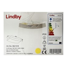 Lindby - LED Zidna svjetiljka TIARA 2xG9/3W/230V