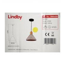 Lindby - Luster na sajli CAISY 1xE27/40W/230V