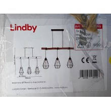 Lindby - Luster na sajli ELDARION 3xE27/60W/230V