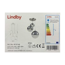 Lindby - Luster na sajli RAVENA 3xE27/40W/230V