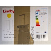 Lindby - Luster na sajli WATAN 4xE14/28W/230V
