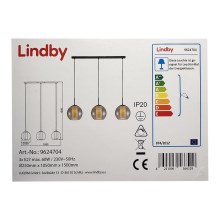 Lindby - Luster na sajli YELA 3xE27/60W/230V