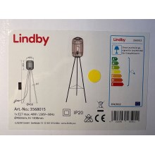 Lindby - Podna lampa MARLY 1xE27/40W/230V