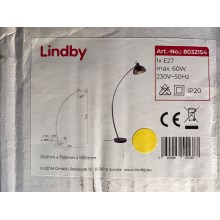 Lindby - Podna lampa PHILEAS 1xE27/60W/230V