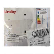 Lindby - Prigušivi luster na sajli JAKE 1xE27/60W/230V