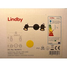 Lindby - Reflektorska svjetiljka CANSU 2xGU10/5W/230V