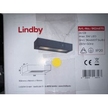 Lindby - Zidna svjetiljka NELLIE 2xG9/5W/230V