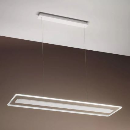 Linea Light 8936 - LED Luster na sajli ANTILE LED/45W/230V CRI 90 bijela