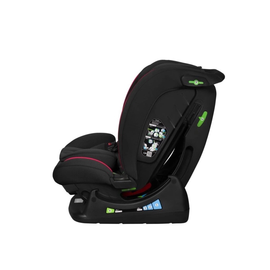 Lionelo - Autosjedalica AART i-Size 40-150 cm crna/crvena